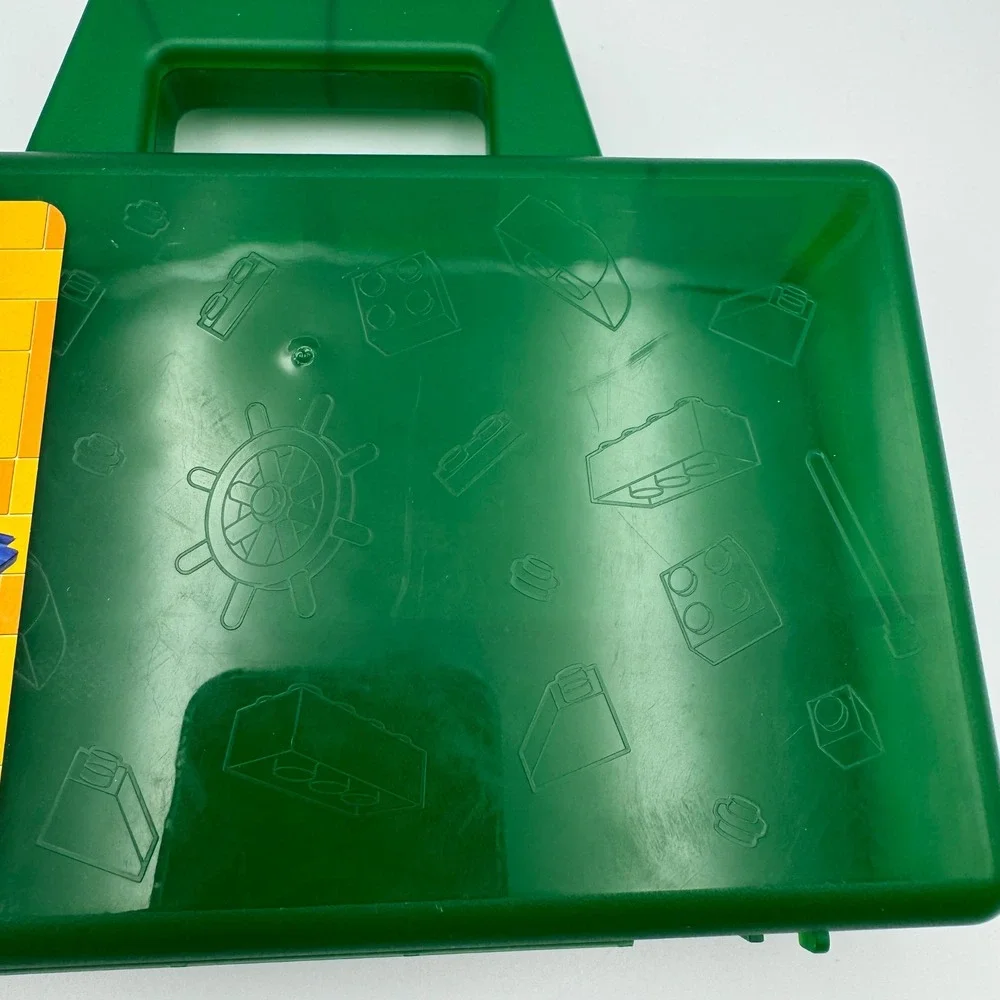 LEGO Sorting Case To Go Kids Green Portable Storage Box 4087‎